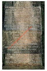 
'George Challingsworth' tombstone