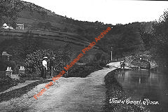 
The canal at Penrhiw, Risca (b85)