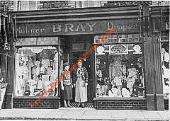 
Brays, Milliners and Drapers, Gladstone Street, Crosskeys, (2895)